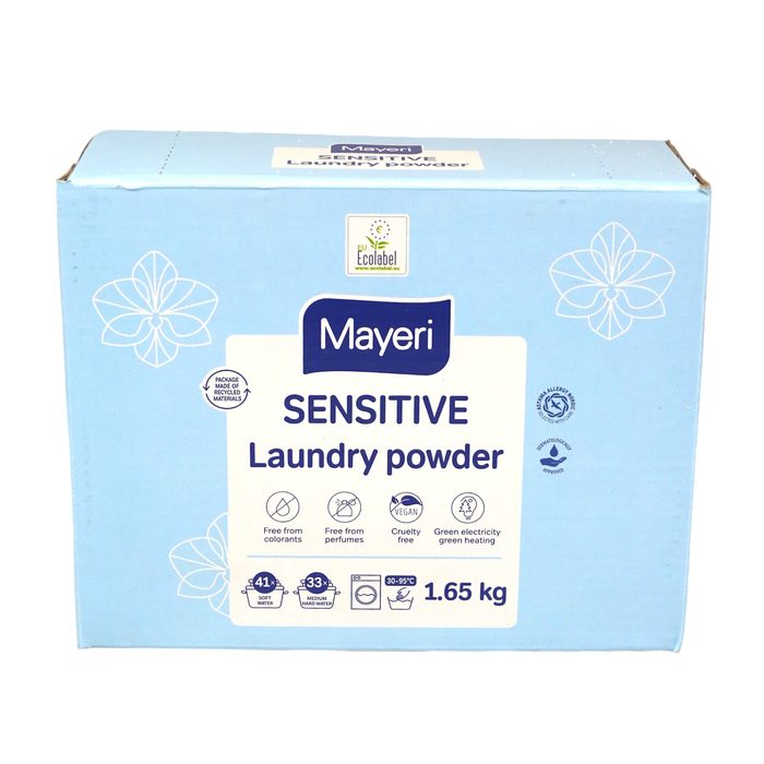 Mayeri Sensitive порошок для прання Universal 1,65 кг (41 прання)